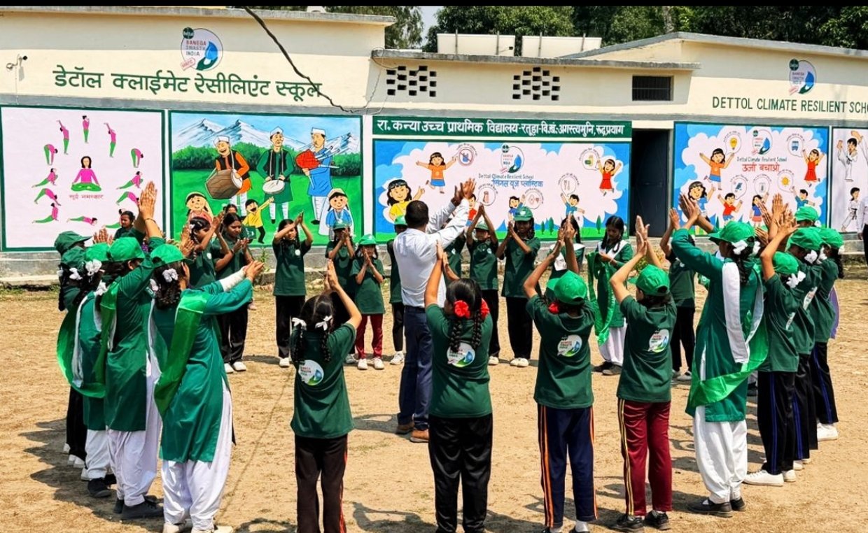 विश्व पर्यावरण दिवस पर, डेटॉल बनेगा स्वस्थ इंडिया ने दिखाया कि कैसे जलवायु-अनुकूल स्कूल बच्चों को स्वस्थ रखने और बेहतर सीखने में मदद