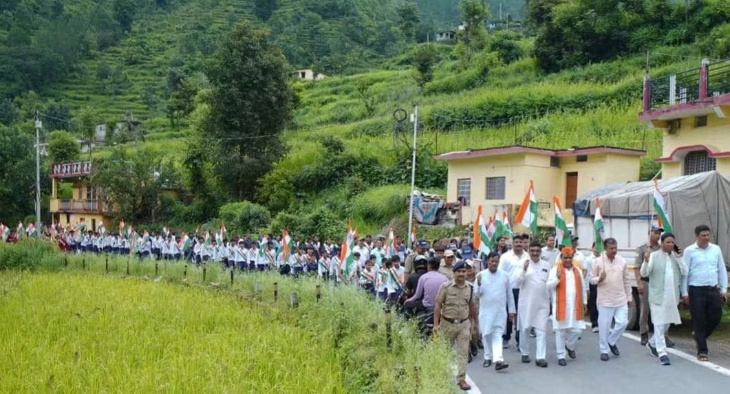 शिक्षा मंत्री डाॅ. रावत ने पौड़ी से किया ‘हर घर तिरंगा’ अभियान का शुभारम्भ